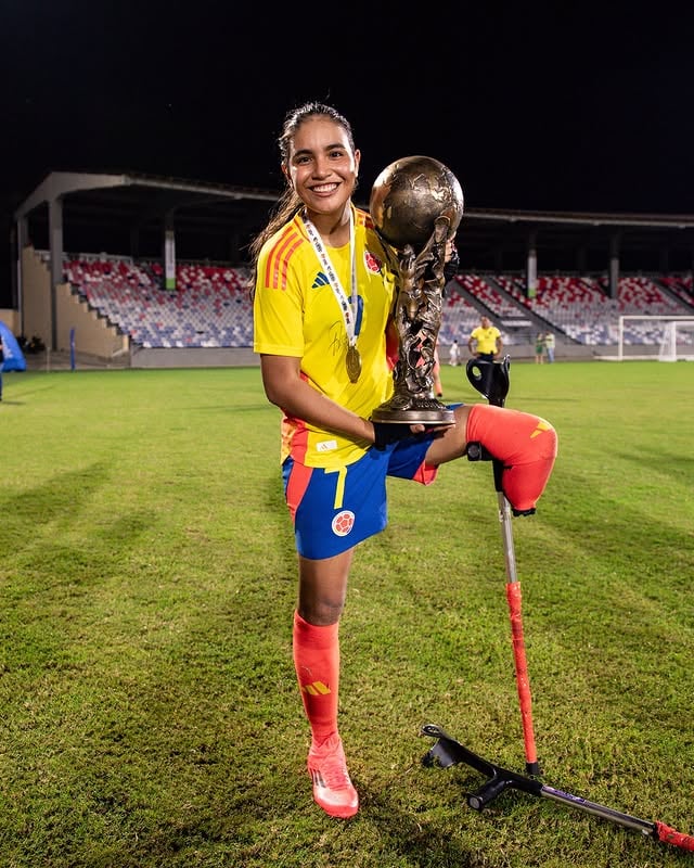 🇨🇴 + 🏆 = ❤️❤️❤️🏆 WAFF Amputee Football Women's World Cup 🏆 by @worldamputeefootball