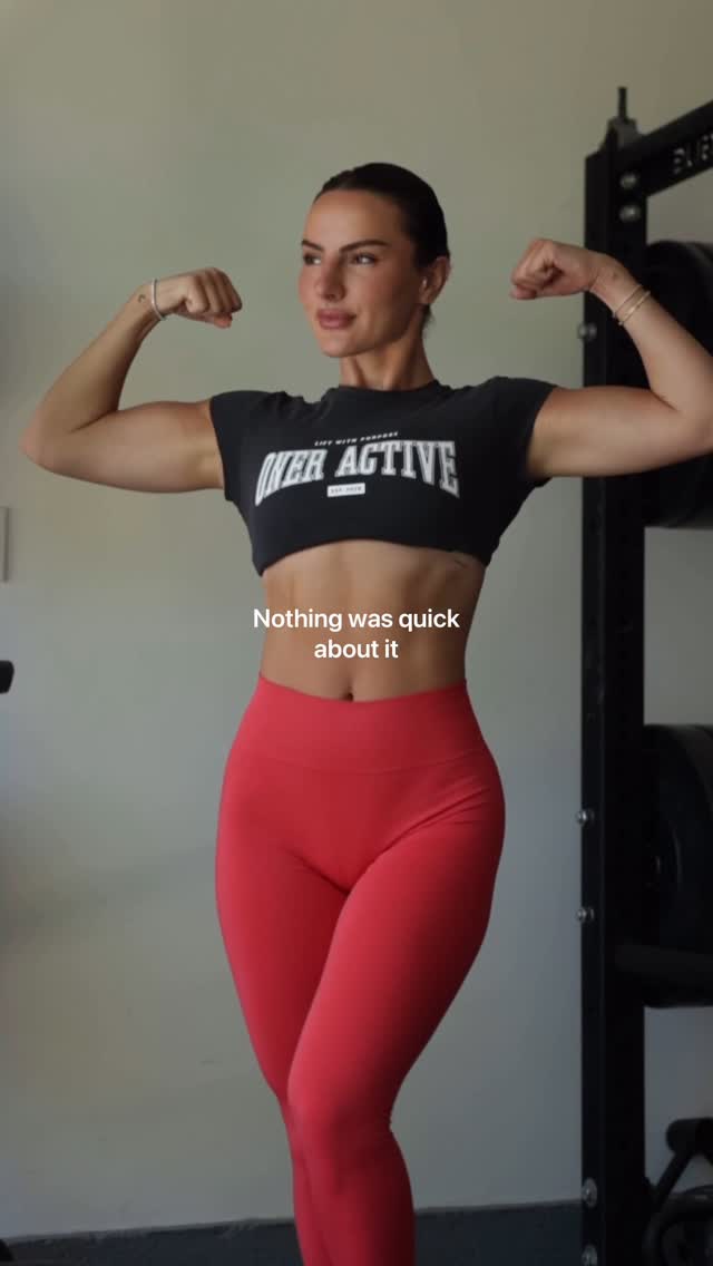 I thought this was important to share as I’ve seen a lot of people say, “You snapped back quickly because you had the foundations.” YES, you’re 100% right, but it was never quick! Firstly, everyone’s journey is very, very different, so you could be lifting for years before you fall pregnant, and your recovery could be so different from mine. Not to mention, women who have C-sections need way longer to recover (you ladies are my heroes), so please know your journey is very, very unique. However, I firmly believe in and will advocate for strength training and believe all women should be lifting/moving their bodies. It will make you stronger physically and mentally to overcome. Enough stats support this. My “snap back” is from the foundation I built, not from a quick 4-week program! It was years of work, and YES, nutrition and genetics add to this equation, so don’t be fooled. I just hope this is your reminder to move your body, and nothing comes quickly. This is a journey, and fitness is meant to elevate your life, never consume it!