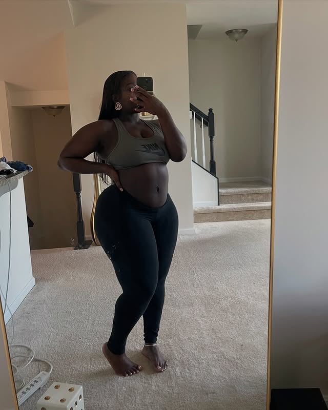 I’ll be 5 months next month like how😍😍😍🥹🙌🏾💙🍼 by @sooochocolate