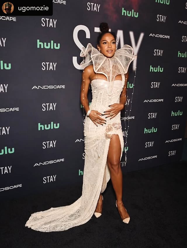 Thank you @ugomozie 😘😘❤️ Posted @withregram • @ugomozie When @megalyn called me about her movie premiere for Stuck, she said her role was a woman of light, power, ancestral magic, and mystique. She wanted a look that felt ethereal yet strong, cinematic yet spiritual.Last week in Paris, I witnessed the universe align. The moment the first model opened the @chathuxanaya @anayacollection show, I knew that was the look. It embodied everything we envisioned: light goddess energy and divine power.After the show, I went backstage to secure it. Thanks to @itsmeethanofficial, It arrived the day before her premiere… and fit like destiny. To complete the story, I had @sprungonchanel add our signature cowries to ground the magic in heritage and tie Africa back into the narrative, as always.Style isn’t just clothing it’s energy made visible.DreamTeam:Hair: @larryjarahsims MUA: @joannasimkin by @anayacollection