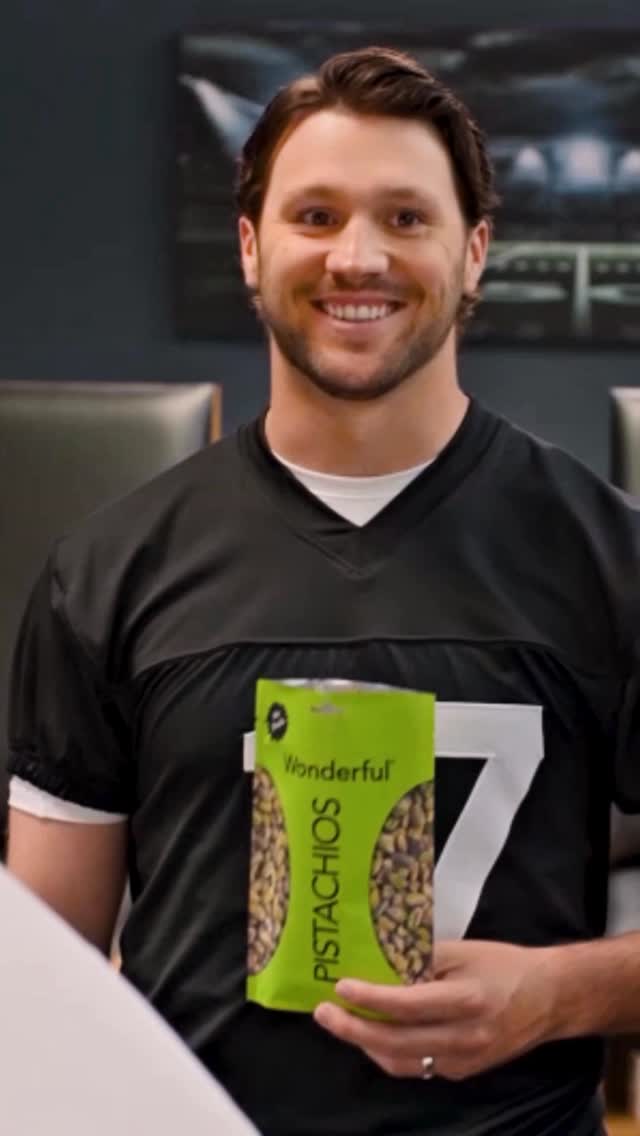 #Ad I’m Wonderful Allen. Cut! I’m Josh Pistachios. Cut! Enjoy these bloopers from my new Wonderful Pistachios commercials. They were a lot of fun to make! by @joshallenqb