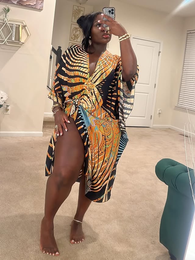 Best of both worlds 😩😍😍😍😍😍 This mumu dress 🔥 by @sooochocolate