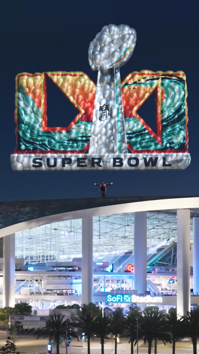 THE SUPER BOWL LXI LOGO IS HERE 🎈 @neacedagr8 by @espnnfl