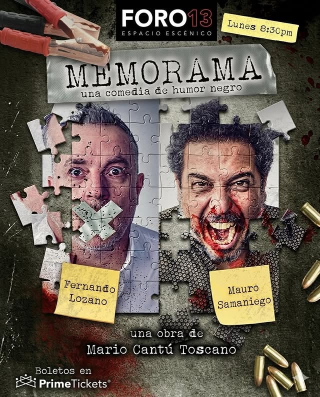 Regresamos por una corta temporada con @memorama_teatro a partir del 23 de Marzo en @foro13_espacioescenico Boletos en @primeticketsmx by @fernandolozanotv