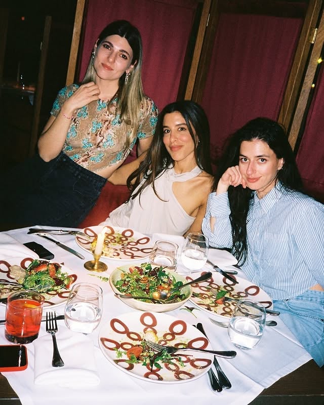 BFFs forever dining 🍷 by @marina_satti