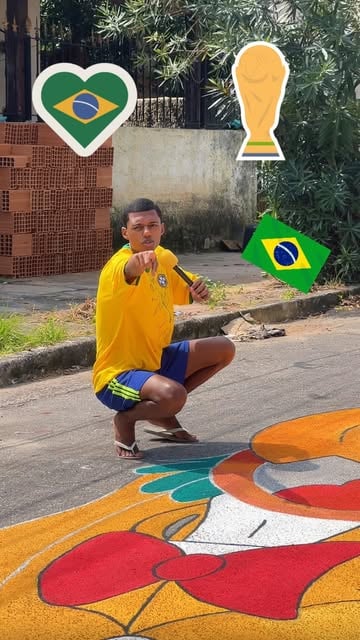Resgatando a nossa tradição… 🇧🇷✨👏🏾

Desenhista: @ferinha_oficial01 
.
.
.
.
.
.
.
.
.
.
.
.
.
.
#entretenimiento #copadomundo #brasil #futebol #fifaworldcup