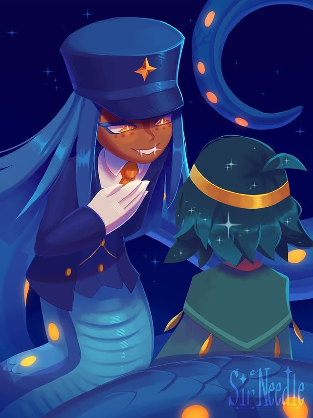 Mr. Conductor 《=========〈✦〉=========》App:IbisPaint x《=========〈✦〉=========》Tumblr: sir-needle《=========〈✦〉=========》#oc #art #digitalart #originalcharacter #ibispaintx #naga by @sir_needle