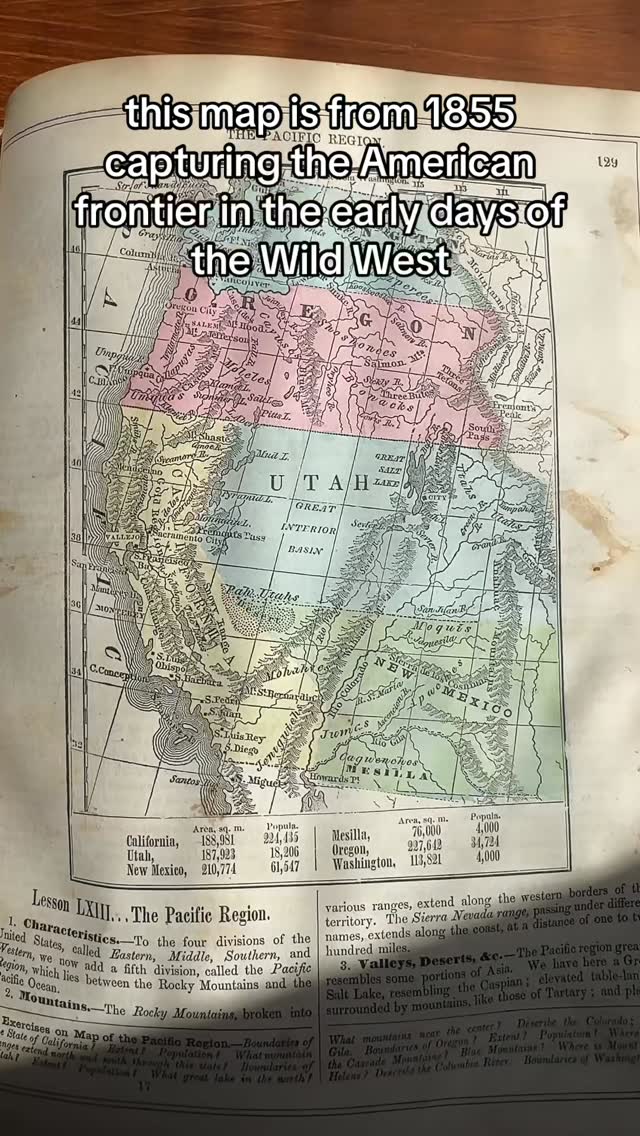 Wild West Map---#milorossi #miniminuteman #foryou #foryoupage #fyp by @miniminuteman