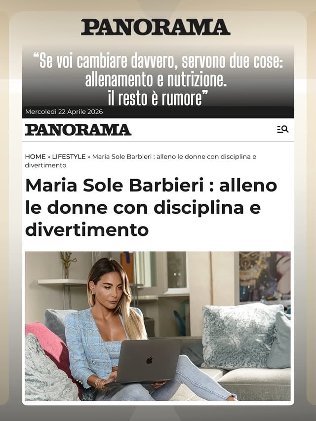 Grazie @panorama_it per questa intervista. È un onore essere stata selezionata nella categoria “Empowered Woman”, con la mia azienda e i risultati ottenuti io e il mio team dimostriamo che lavoro, qualità e talento vengono sempre riconosciuti. E vincono grazie ai fatti, mentre le chiacchiere si dissolvono. Sono orgogliosa di poter raccontare anche la mia storia personale, oltre al mio metodo di lavoro: il MST non sarebbe ciò che è senza la narrazione di una madre di quattro figli che lavora, punta all’indipendenza e al successo, e insegna alle altre a prendersi cura di sé senza pretendere la perfezione. Avanti tutta… siamo solo all’inizio 🚀🚀🤙🏻 by @mariasolebarbieri