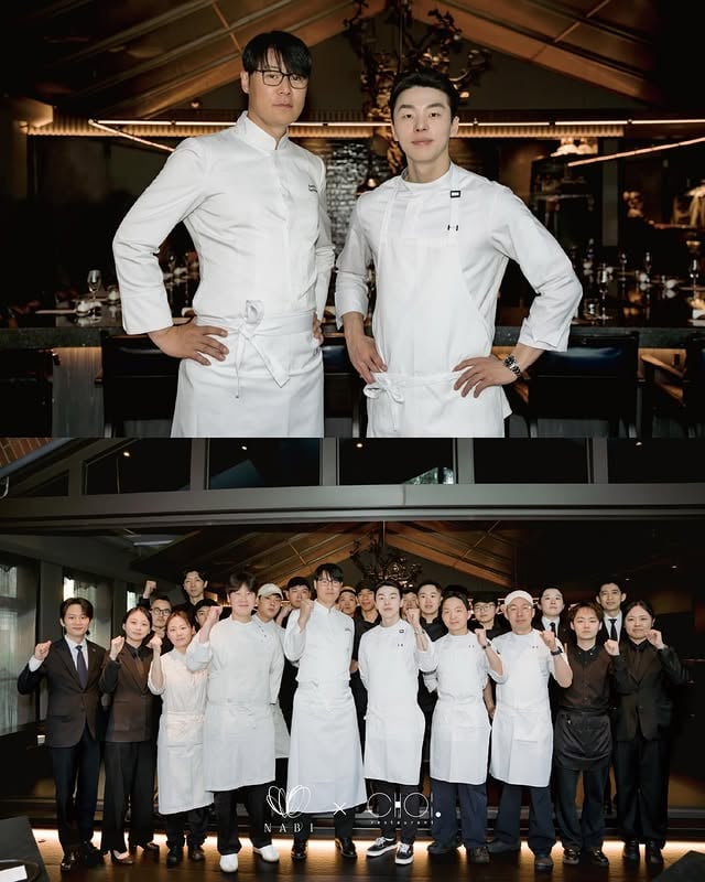 NABI x CHOl.On April 18 and 19, Chef Choi Hyun Seok (@crazypenne) of Restaurant CHOI. (@choidot_official) and Chef Tom Ryu (@ryu_cook) of NABI (@nabi_shanghai) came together for a collaborative dining experience.Met with strong interest, the event brought together creative vision and technical precision, unfolding into a distinctive and cohesive culinary narrative.We extend our sincere thanks to the CHOI. team and to all our guests who joined us for this special occasion.NABI will continue to deepen its culinary perspective through thoughtful exploration._지난 4월 18일과 19일 CHOI. (@choidot_official)의 최현석 셰프 (@crazypenne)와 NABI (@nabi_shanghai) 의 류태혁 셰프 (@ryu_cook)가 함께 콜라보 다이닝을 진행했습니다. 많은 분들의 관심 속에 이루어진 이번 다이닝에는 창의적인 시각과 정교함을 담아 하나의 독창적인 흐름을 완성했습니다. 함께해주신 CHOI.팀과 자리를 빛내주신 모든 분들께 깊은 감사의 말씀을 전합니다. 앞으로도 NABI는 다양한 시도 속에 미식의 깊이를 더해가겠습니다. #NABI #NABIshanghai #CHOIdot by @crazypenne