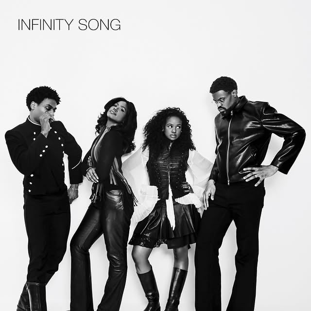 ‘INFINITY SONG’ the self-titled, third album out June 12th.‘ONE FOOT OUT’ the first single, out tonight.guys, I am SO excited for this moment😭this album is going to be BIG. To be able to do art in so many forms is an insane blessing that I’ll never take for granted. 2026 is a huge year for this family and for fans of this family!!! get ready!!! I love you all and I love my family!!!🖤🖤🖤 by @momoboyd