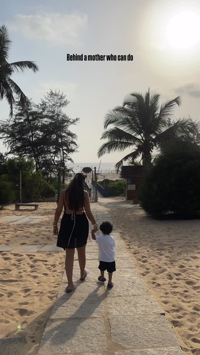 Fathers that are present, Mothers that don’t sacrifice their careers, Together bringing up children to be more aware of their emotions! What a time to be alive!🫶🏻 by @avaniawasthee