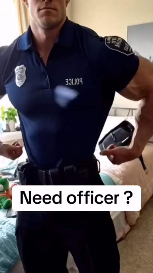Need 🏳️‍🌈 officer ? by @muscleboyyss