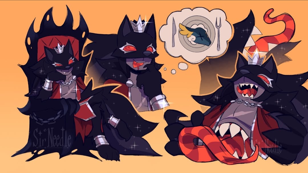 King Onyx Cauchemar Doodle page《=========〈✦〉=========》App:IbisPaint x《=========〈✦〉=========》Tumblr: sir-needle《=========〈✦〉=========》No one actually reads these 《=========〈✦〉=========》#oc #art #digitalart #ibispaintxart #originalcharacter by @sir_needle