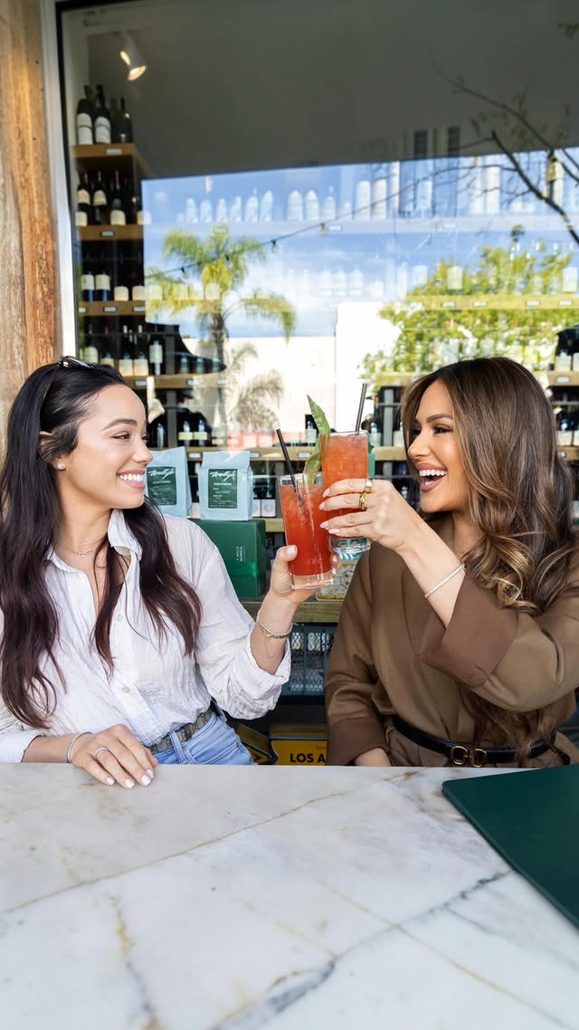 Celebrating the best way with @grancoramino & @kevinhart4real the new season of @similarlydifferentpod which premieres MAY 6th!! 🥂New episodes every Wednesday 7pm PST | 10pm EST on every podcast platform by @yanina_oyarzo