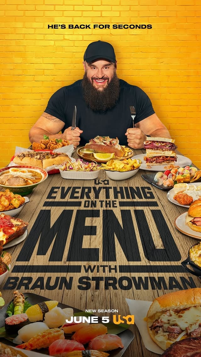 Get your plate, it’s time for seconds. 👏🍔 #EverythingOnTheMenu Season 2 premieres June 5 on @USANetwork! by @usanetwork