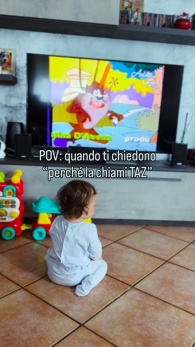 Quando la chiamo TAZ … mi chiedono anche il motivo 🤣Ps. Nicole per gli amici è anche NICO PAZ E voi che soprannome date ai vostri bambini o vi davano da piccoli? #mammaefiglia #baby #babygirl #momlife by @federicadibartolomeo__