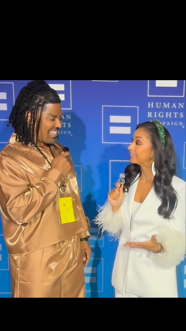 Had a chance to finally catch up with Theee Judge, @ebonikwilliams after way too long taking it all the way back to her RHONY days. One thing that’s always been true: she’s a real accomplice in the fight and a true champion for LGBTQ+ people.So good seeing her tonight as a special guest at our @hrcatl dinner here in @hrcinga. Thank you, Eboni, for taking a moment to connect such a powerhouse and undeniable force. We appreciate you ❤️. by @ebonikwilliams