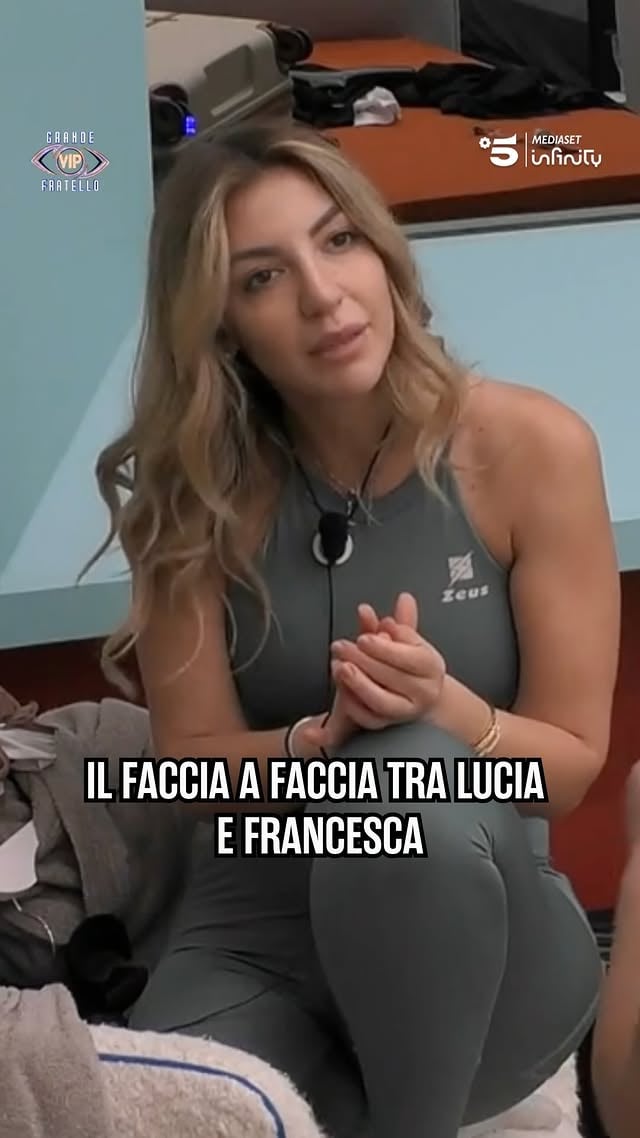 Il punto di Lucia su Francesca: “Vuoi avere un ruolo da protagonista” #GFVIP