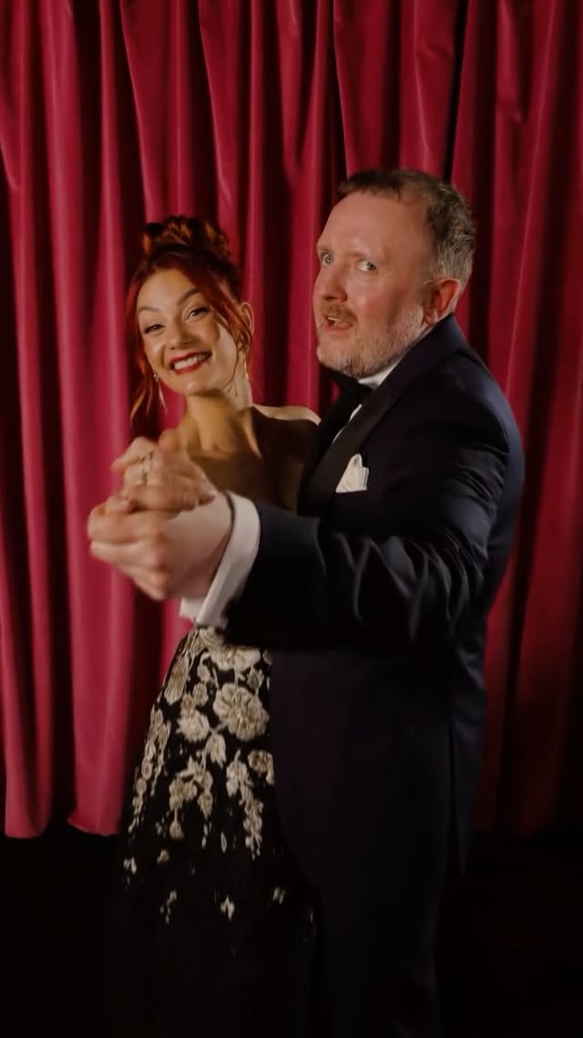 Keep dancing! 🪩 Chris and Dianne prove they've still got it backstage at the #BAFTATVAwards with @pandocruises.⁣⁣#Strictly #StrictlyComeDancing #ChrisMcCausland #DianneBuswell