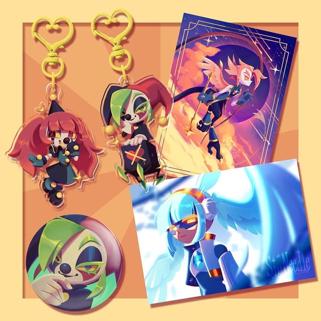 Released some merch on ACGGOODS(Link in bio)《=========〈✦〉=========》App:IbisPaint x《=========〈✦〉=========》Tumblr: sir-needleACGGOODS: Sir Needle《=========〈✦〉=========》#art #merch #acggoods #oc #originalcharacter by @sir_needle