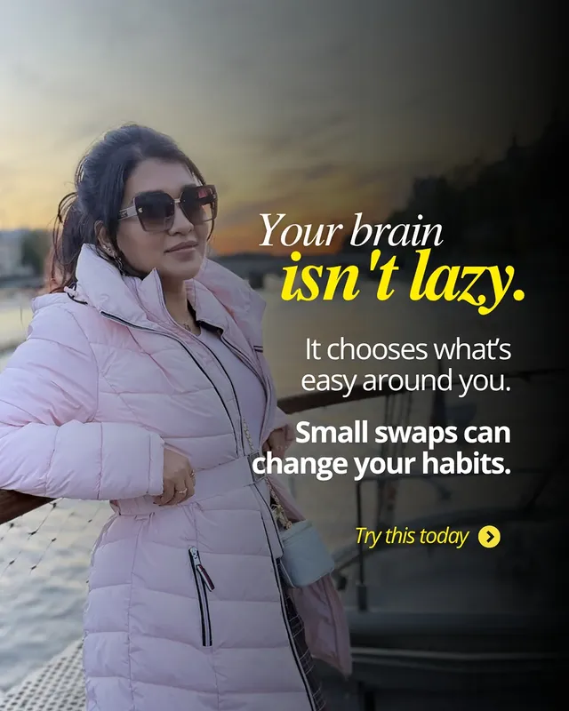 Small habits shape everyday wellness more than we realize. ✨Which simple swap are you starting with today? 👇 by @priyapal_vibes