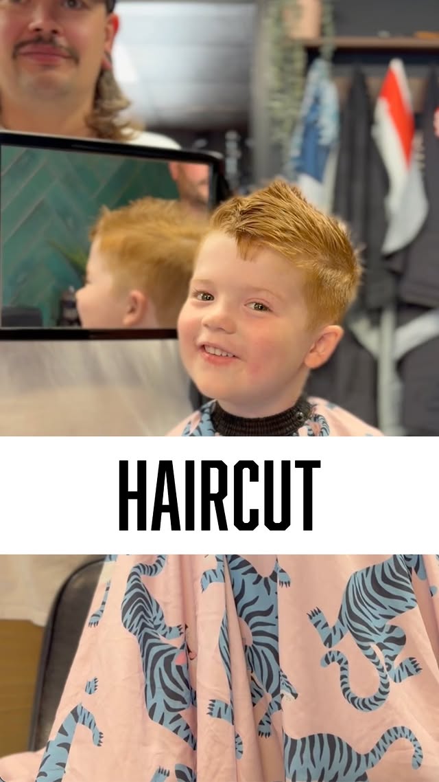 Saw Kyle for a fresh trim 😎💈😊 #kids #toddler #fun #haircut by @cookingwithcarterofficial