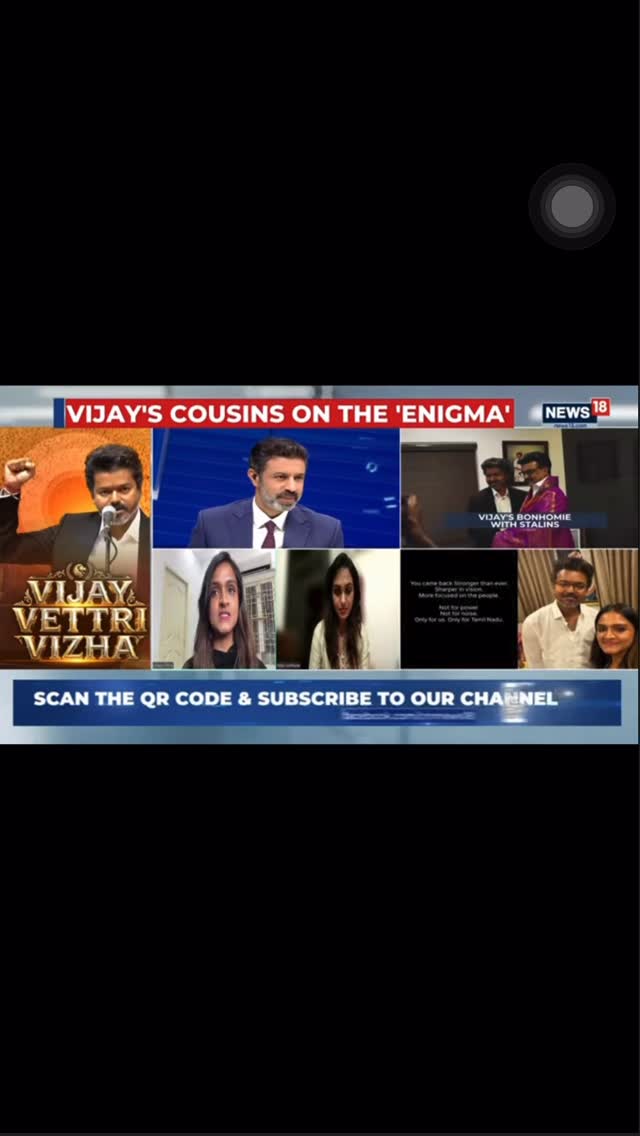 @cnnnews18 Still feels surreal that Me ( Keerthana ) and Pallavi got to have this beautiful conversation with CNN-News18 about the celebrations, emotions, and our thoughts on our very own C. Joseph Vijay stepping into this powerful new chapter as the Chief Minister of Tamil Nadu. ❤️From admiring him as our Anna to now speaking about his journey on such a respected platform… this is truly something we never imagined. Every question, every moment of the interaction felt so special and memorable to us.Watching our Anna transform into history while we get to share our emotions on national platforms is a feeling beyond words. So thankful, so proud, and cherishing every moment of this phase. 🙏❤️#tamilnaducm #tamilnadu #cmvijay #brotherhood #proud by @aura_makeoverartistry