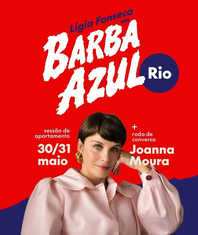 Depois de cada sessão de 𝕭𝖆𝖗𝖇𝖆 𝓐𝖟𝖚𝖑 no Rio, o encontro continua: vamos abrir rodas de conversa com o público para atravessar juntos os temas que a peça convoca: o feminino, o desejo, o medo, os segredos, a violência simbólica, o corpo e tudo aquilo que permanece trancado atrás das portas que aprendemos a não abrir. 𝕭𝖆𝖗𝖇𝖆 𝓐𝖟𝖚𝖑 não termina quando a cena acaba, ela continua reverberando na fala e na escuta. Para as datas de 30 e 31 de maio, recebemos @mourajo Joanna Moura é escritora, palestrante e comunicadora, colunista da Folha de São Paulo, e topou o nosso convite para, juntas, destrinchar essa receita. Vem? 🗓️ 30/5 sábado 20h🗓️ 31/5 domingo 19h🎟️ Reserve seu ingresso na DM: @ligiafonseca_ Meu coração tem um bosque e ele queima ❤️‍🔥
