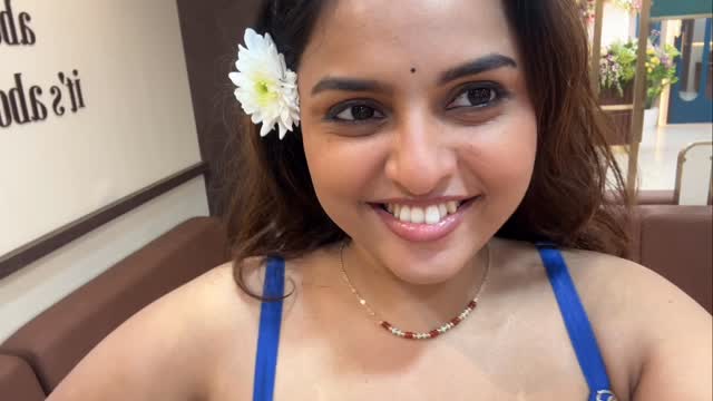 Today Mood 🌼💙#fyp #reels #pavazhamalli by @thamizhvani__