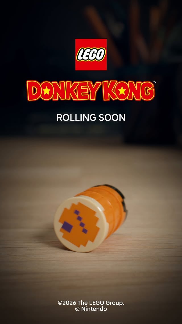 There's plenty more where this came from!#LEGO #Nintendo #DonkeyKong