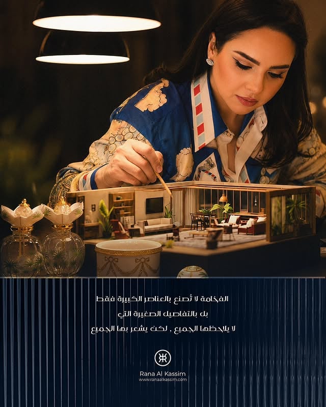 بين الفن الكلاسيكي، فخامة التفاصيل، وختم الهوية…تتشكّل رؤية رنا القاسم في تصميم لا يشبه إلا نفسه.كل صورة هنا, هي رسالة من عالم الديكور تُكتب بالذوق وتُختم بالفخامة.#RanaAlKassim #LuxuryInteriors #InteriorDesign #DecorDetails #ElegantLiving by @ranaalkassim