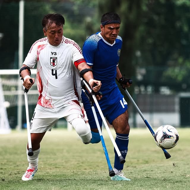 Close battles 🇯🇵⚔️🇺🇿Who’s looking forward to seeing Japan and Uzbekistan in action at the 2026 WAFF World Cup? 💫🩼#AmputeeFootball by @worldamputeefootball