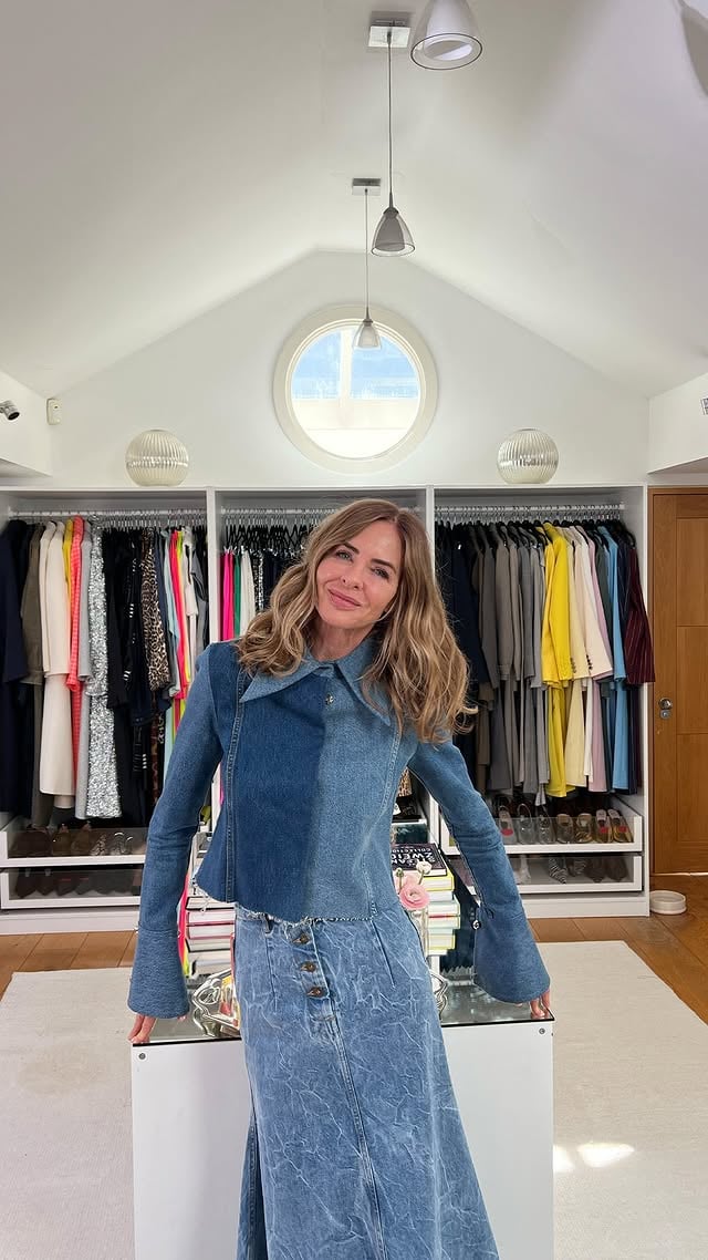 We are back in the closet this weekend... Many of you have been asking for a tour of my new wardrobe rearrangement, so this is part one of my current lineup. I find having my clothes organised and hanging up where I can see them is extremely useful for cooking up new outfit concoctions – so join me as I share a little bit of the method behind my madness, and keep your eyes peeled for part two…Watch the full version at the link in my bio.-Striped suits: Essentiel AntwerpBlue suit: Bella FreudGreen suit: Serena ButeButter yellow suit: ME+EMSilk trench co-ord: The Frankie ShopBlush floppy trousers: Serena ButeBright gingham coat: Essentiel AntwerpYellow coat: RochasOff-white coat: ZaraSilver and gold heels: A.W.A.K.E ModeHeel-less heels: 16ArlingtonYellow heels: Prada by @trinnywoodall