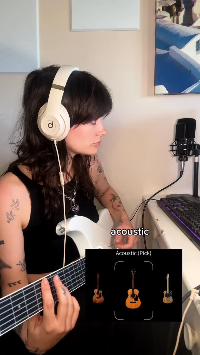 This literally took me 1 hour and saved me the headache of trying to remember my song idea!! Thank you @aerobandofficial #songwritingtips #songcreator #singersongwriter #aerobandguitar #ad by @mellebabymusic