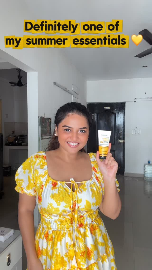 Summer glow essentials☀️@drsheths #DrSheths #SPF50 #SummerGlow #GlowSkin #NoWhiteCast Sunscreen by @thamizhvani__