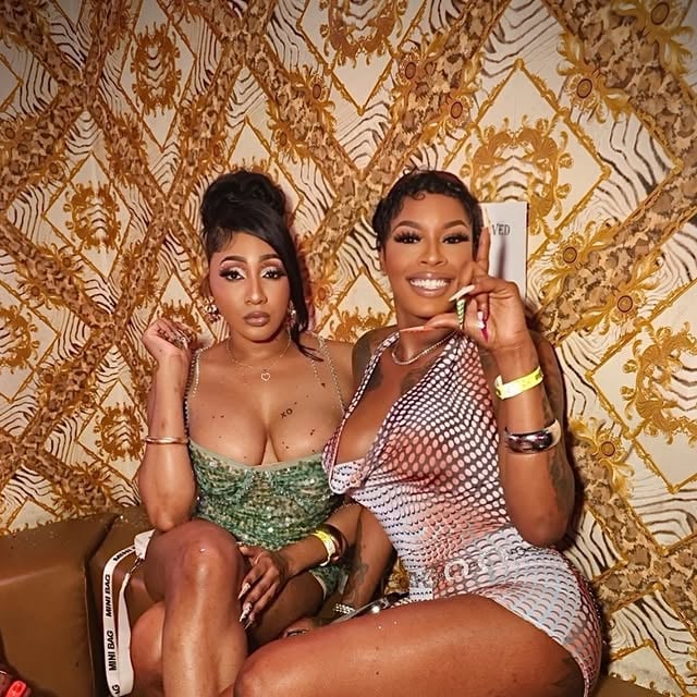 Happy birthday Issy @_livelikelai I love you we almost a decade 🥰 I wish you many more from Philadelphia to Atlanta and it gets like that💕❤️ by @thequeenjelani