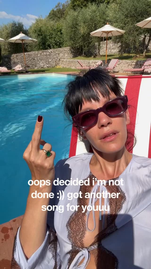 you want it? by @lilyallen