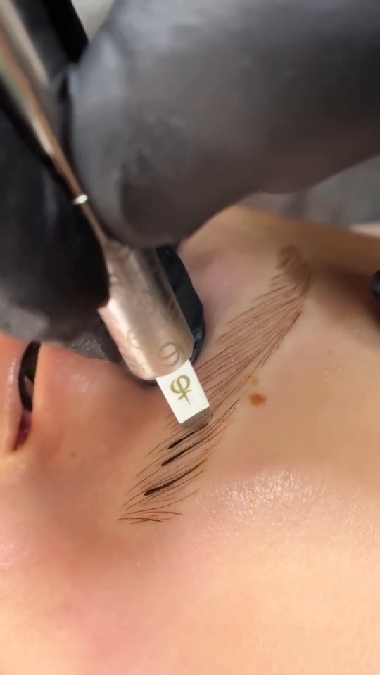 Every stroke has a purpose. Every line has its depth.This is microblading up close, where every detail, every precision, and every hour of practice behind the hand that works becomes visible.Technique doesn't lie. The close-up shows everything. by @branko_babic_phiacademy