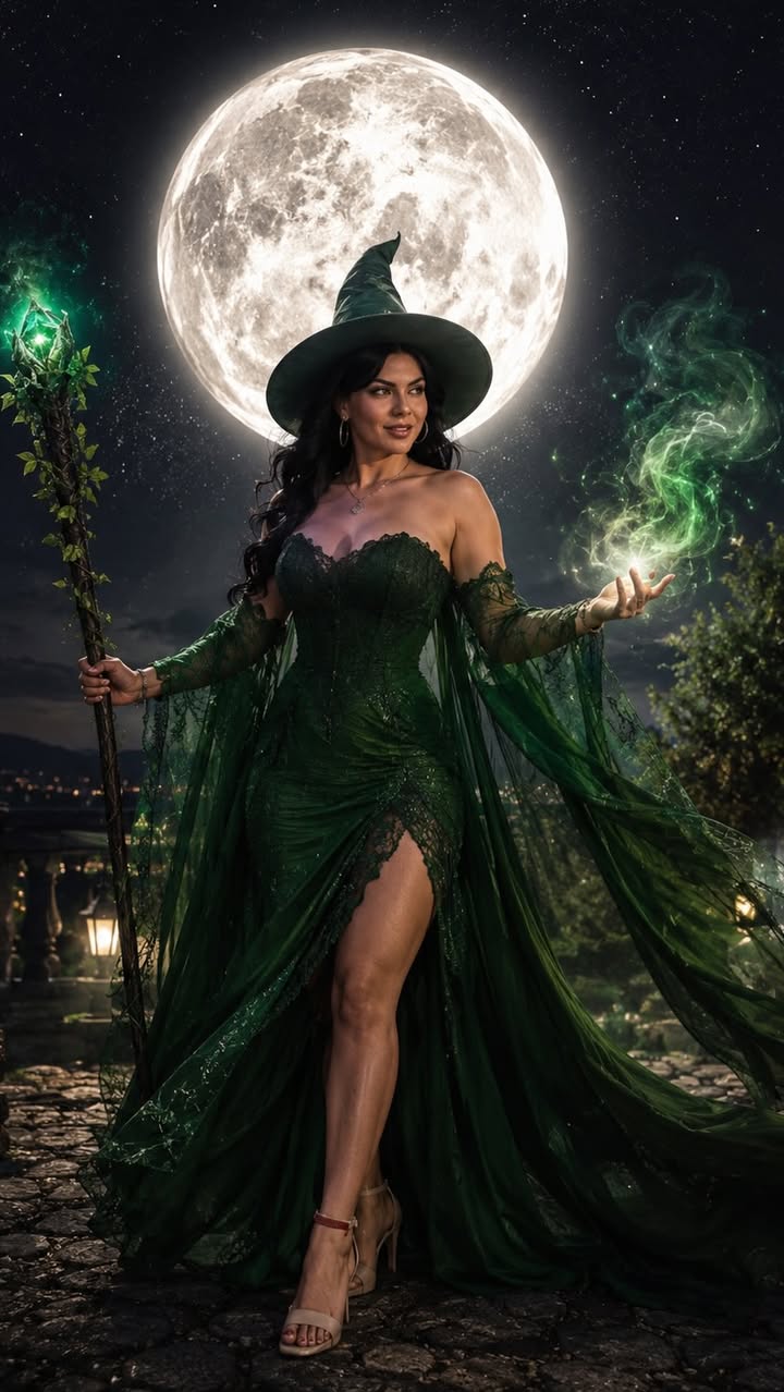 Las brujas 🧙‍♀️ verdes no hacen daño…solo observan en silencio y dejan que la energía hable sola.Conectando con su intuición🧿con su energía,✨y sobre todo… con el amor.💖Porque cuando una mujer crea desde el alma,manifiesta diferente.Y ahí está su verdadera magia:en amar profundoy jamás apagar su luz🌟por nadie. by @talllnhottt