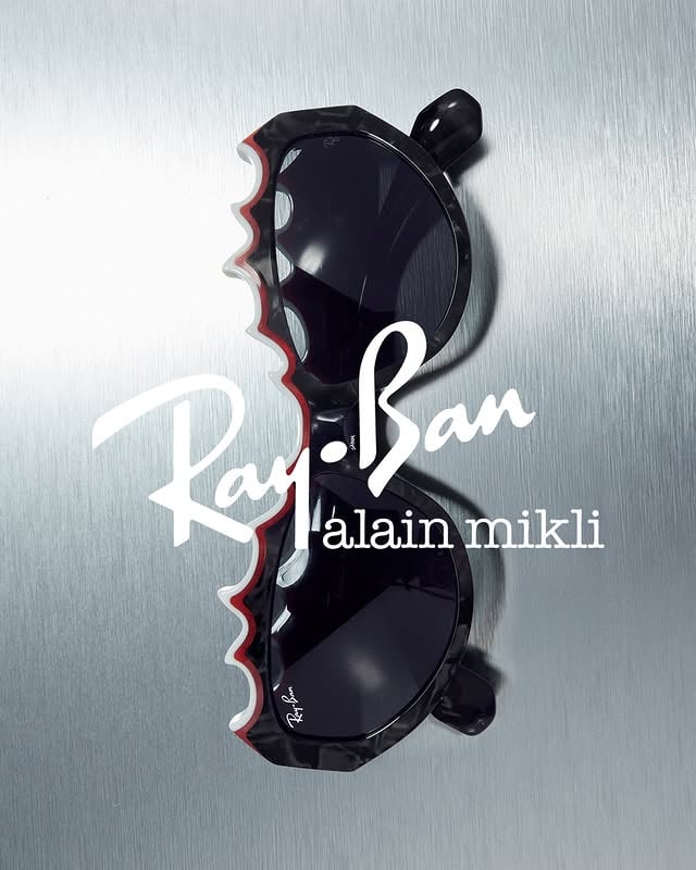 Alain Mikli x Ray-Ban.Where iconic design meets bold expression.A limited-edition collection, coming soon to selected stores. by @rayban
