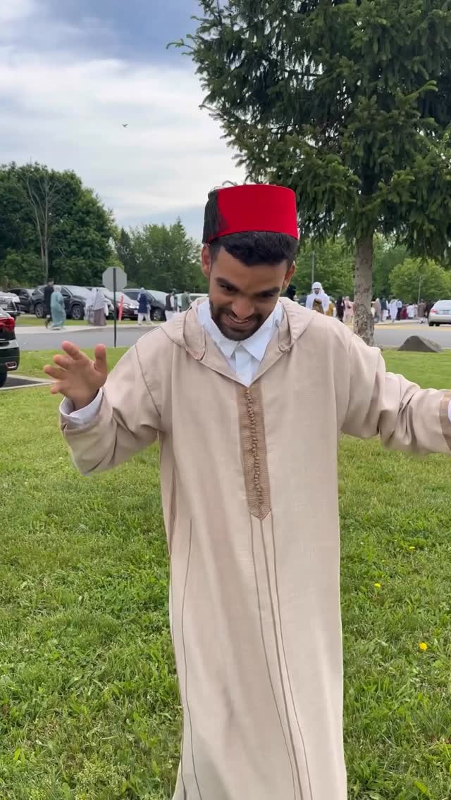 أجواء العيد في أمريكا 🇺🇸😍❤️ #morocco #usa #america by @ibnfatoma