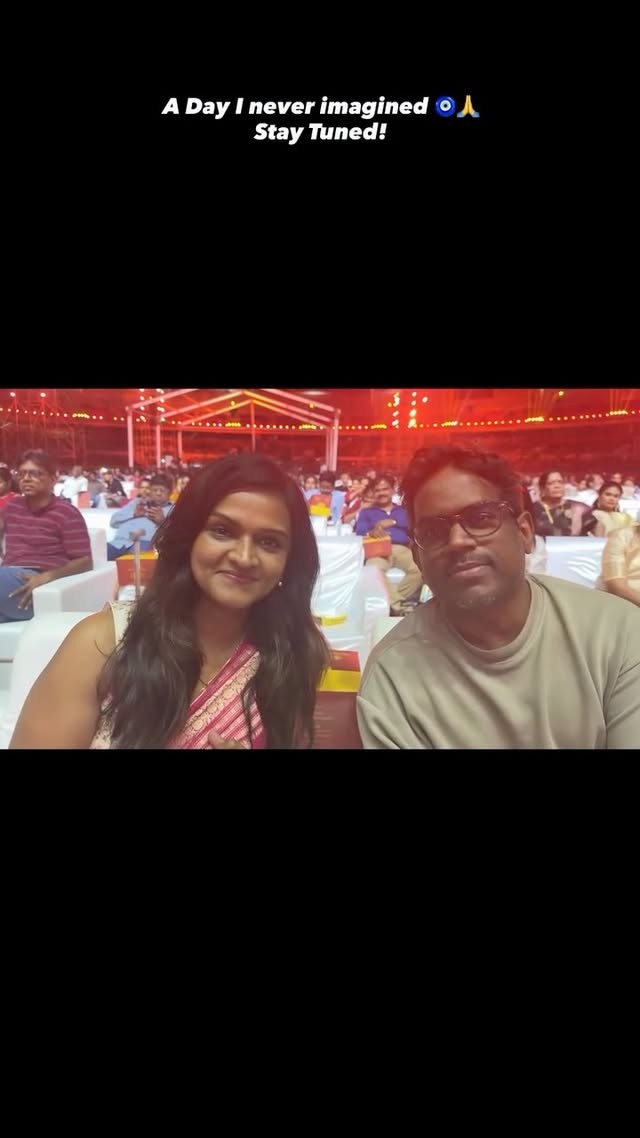 I can’t believe what happened today 🧿🙏stay tuned makkalee #illayaraja #music #godofmusic #yuvan #yuvanshankarraja by @aura_makeoverartistry