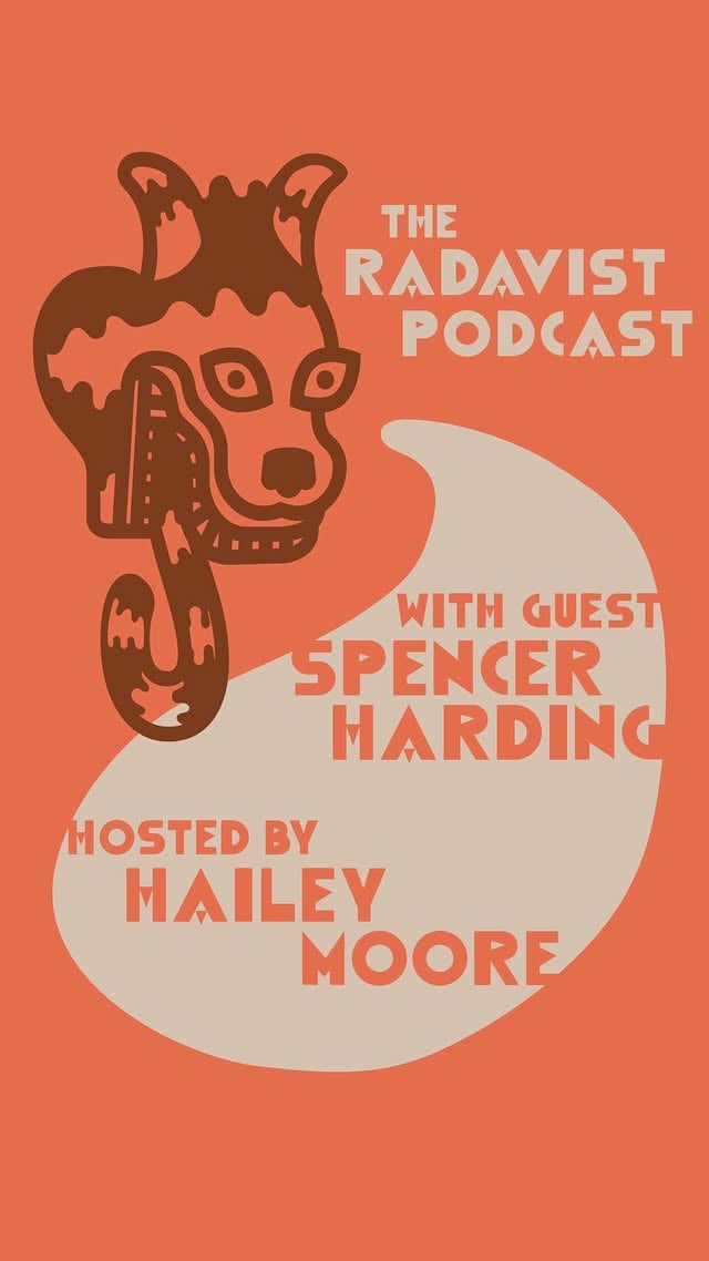 In episode 05 of The Radavist podcast, @hailey.m.moore chats with longtime contributor, weird bike aficionado, and photographer @spencerjharding. Tune in for a fun one about Spencer’s long relationship with bike touring, a sneak peek at some of the Dust-Ups that he is stewing on, and some unhinged stories!Roll or skid on over to #theradavist.com to check out Hailey and Spencer on the pod! by @theradavist