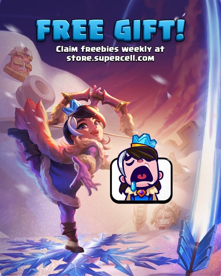 Psssst, Evo Princess has got something for you 💤
Don't sleep on it, claim at the Supercell Store.