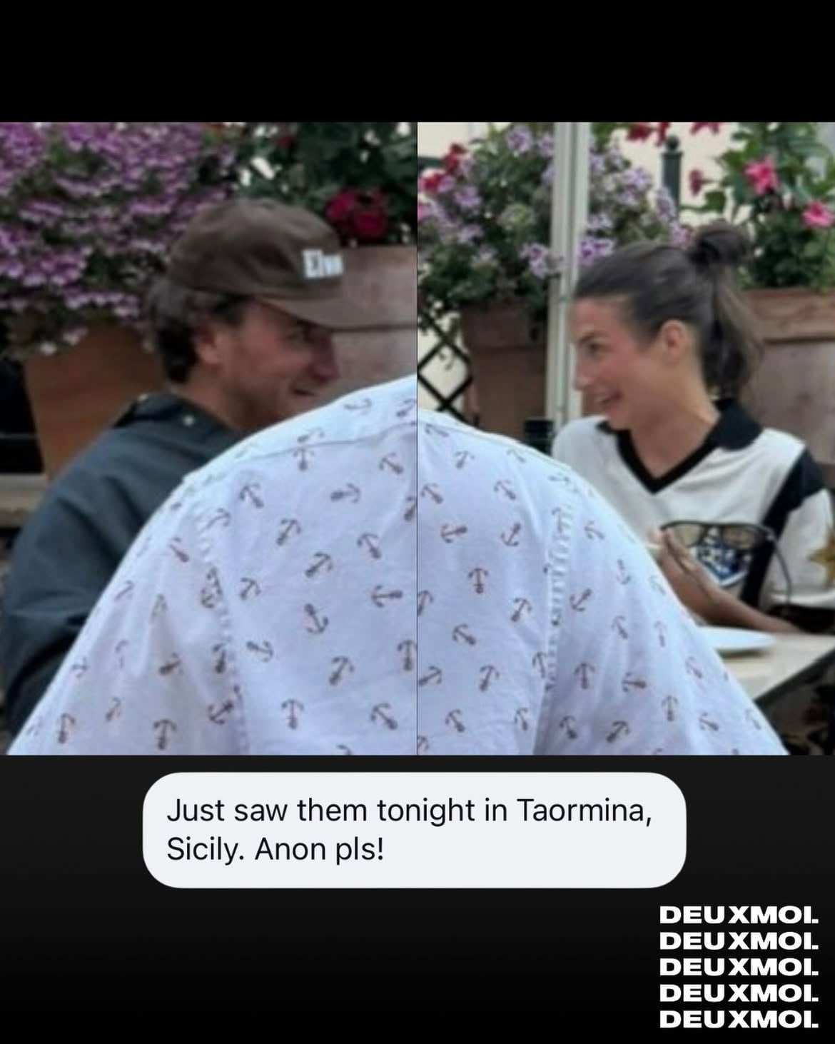 Are they going to stay out of the country until the reunion is over? Summer House” ‘s West Wilson and Amanda Batula in Italy last night.