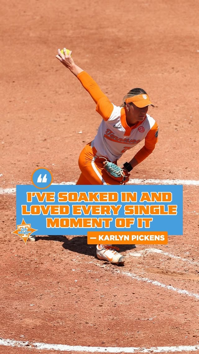 KP23, all for Tennessee 🧡 by @vol_softball