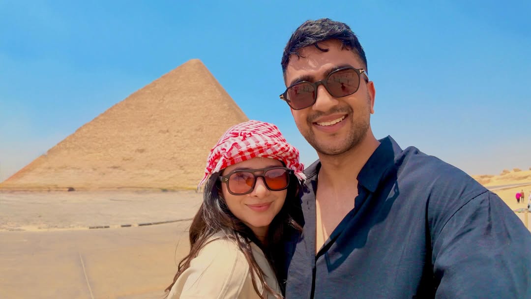 Egypt with my main♥️✨ #honeymoon by @paulrishika_