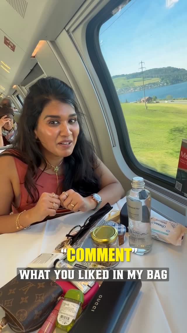 What's one thing you never travel without? by @priyapal_vibes