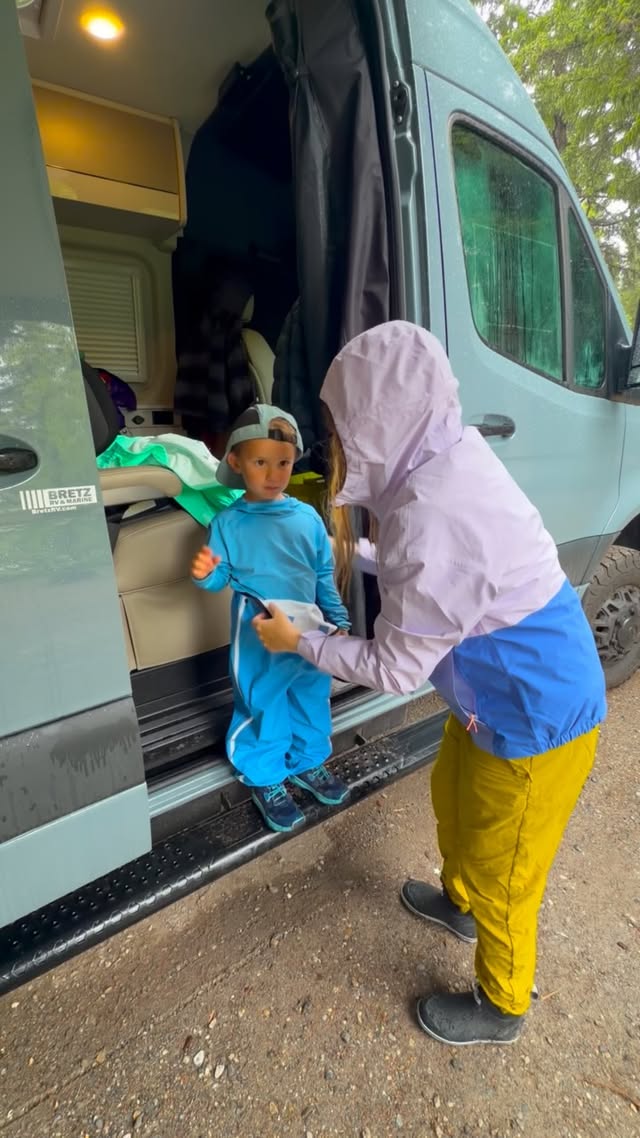 A rainfall warning wasn’t exactly on our camping itinerary. ☔️But with @reimanorthamerica, the adventure didn’t stop.Puddle jumping, playground play, trail wandering, and a cozy camp morning, all without worrying about wet, miserable kids.The right gear changes everything.Use my code ADRIANNA15 when gearing up your little explorers.#ad #reimakids #reima #reimatec #outdoorkids by @reimanorthamerica